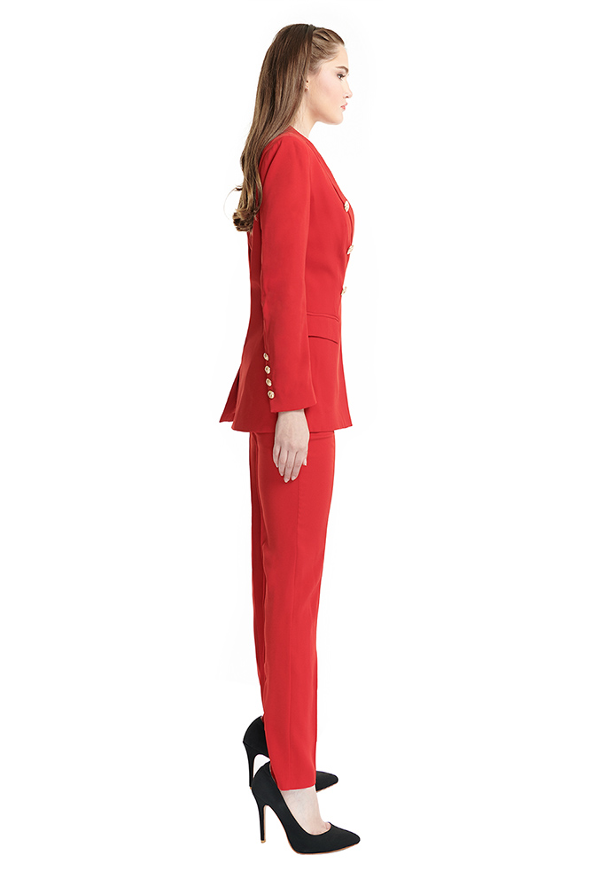 side view of the dress